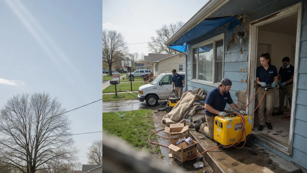 Basement Flood Cleanup in Dubois, WY near me